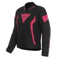Dainese AVRO 5 TEX JACKET dámská letní textilní bunda černá/růžová vel.44